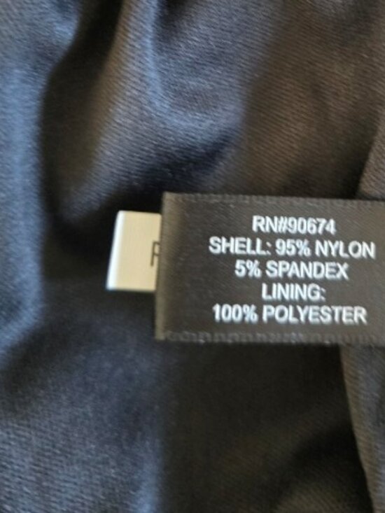 Boston Proper Size 20W Blazer Jacket Beyond Travel Piped Boyfriend Black NWT - Picture 7 of 8